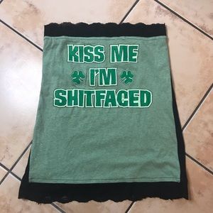 St Patrick’s Day custom shirt M/L